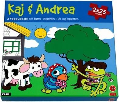 Actual product image Drift DR Puzzle 2 x 25 pieces Kaj &amp Andrea (25 pieces)