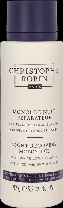 Produktbild Christophe Robin Night Recovery Monoï Oil with White Lotus Flower (92 ml)