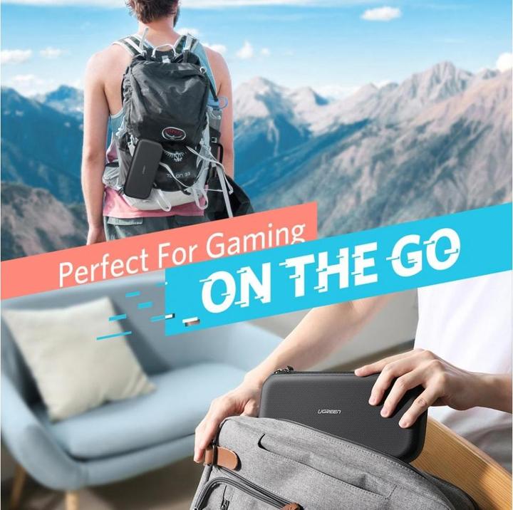 Actual product image Ugreen Nintendo bag (Switch, Switch Lite, Switch OLED)