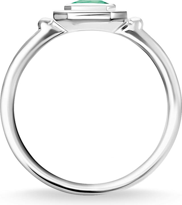 Image du produit Thomas Sabo Bagues Pierres Rouge & Vert argent Rouge & Vert (54, Argent 925)