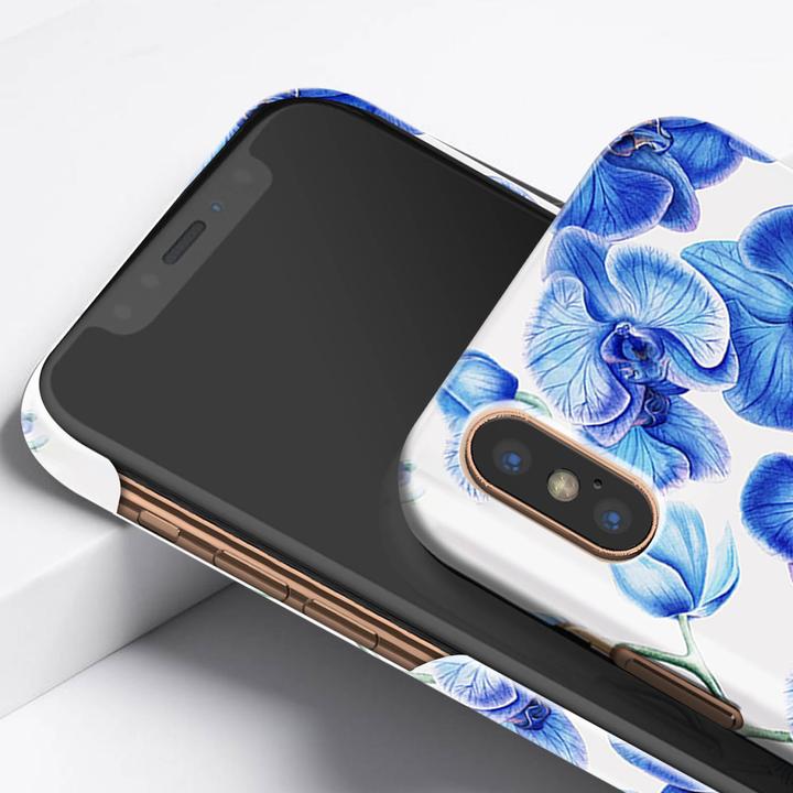 Actual product image iDeal Of Sweden Baby Blue Orchid (Apple iPhone XS, Apple iPhone X)