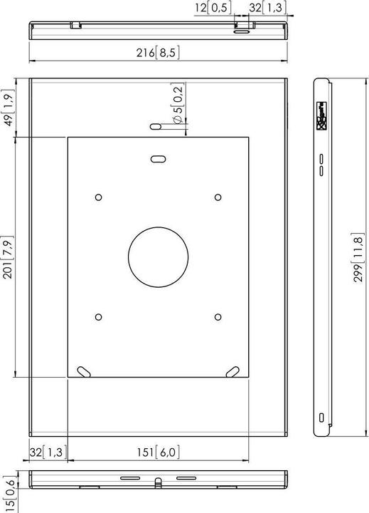 Produktbild Vogels PTS 1214 TabLock iPad Air / Air 2 / Pro 9.7
