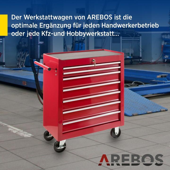 Immagine prodotto Arebos Carrello porta attrezzi (1 x)