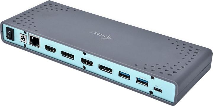 i-tec USB 3.0 / USB-C Dual 4K Dock (USB-C, 6 Ports)