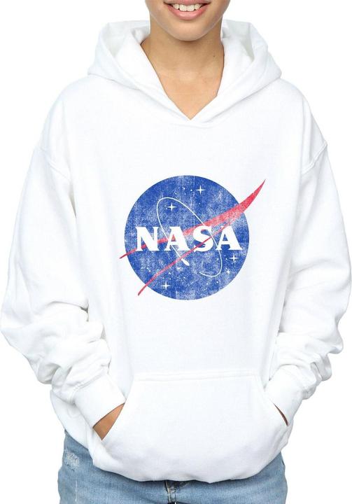 Produktbild Nasa Classic Insignia Logo Distressed Kapuzenpullover Jungen (140, 146)