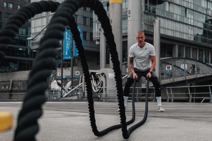 Image du produit Sportplus Corde d'entraînement Battle Rope pour la musculation et l'endurance