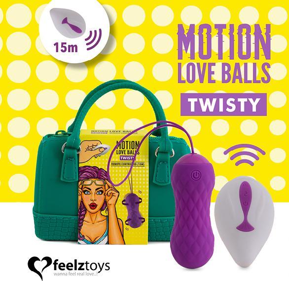 Immagine prodotto FeelzToys Palle d'amore in movimento telecomandato Twisty