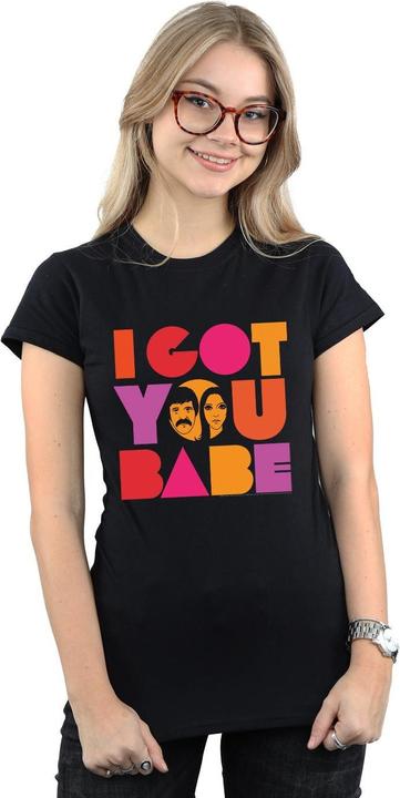 Immagine prodotto Sonny & Cher I Got You Maglietta Donna (L)