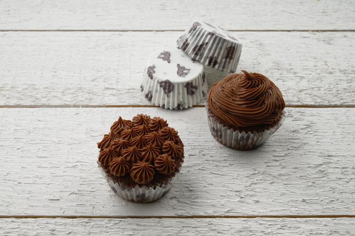 Produktbild Zenker Muffin Backform Faultier 50 Stück (5 cm)