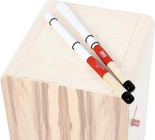 Immagine prodotto Sela SE035 Spazzola per cajon con 180 fibre di nylon (Cajon)