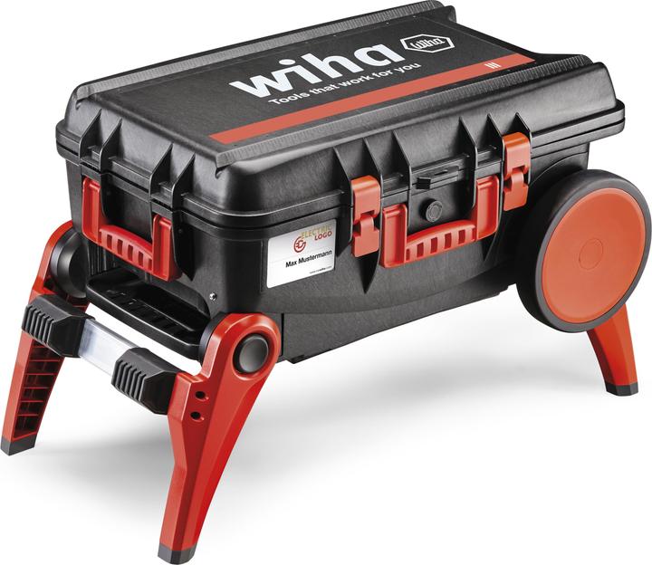 Produktbild Wiha Werkzeugkoffer Set XXL III electric I 104-tlg. I Elektriker Werkzeugkoffer I Werkzeugkasten (106 Teile)