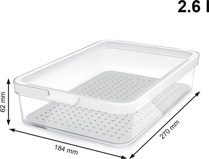 Image du produit Rotho Organiseur de réfrigérateur Cauma