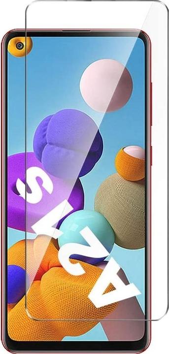 Screenguard Samsung Galaxy A21s Panzerglas Schutzfolie Case Friendly Design (1 Stück, Samsung Galaxy A21s)