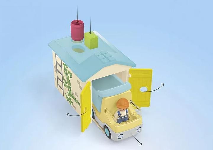 Immagine prodotto Playmobil Camion con garage di smistamento (71686, Playmobil Junior)