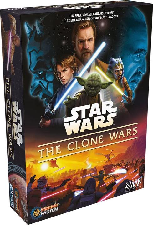 Actual product image Z-Man Games ZMND0027 - Star Wars: The Clone Wars, Brettspiel, für 1-5 Spieler, ab 14 Jahren (DE-Ausgabe) (German)