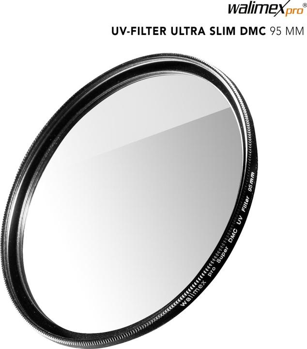 Walimex UV-Filter Slim Super DMC 95mm (95 mm, UV-Filter, 95 mm)