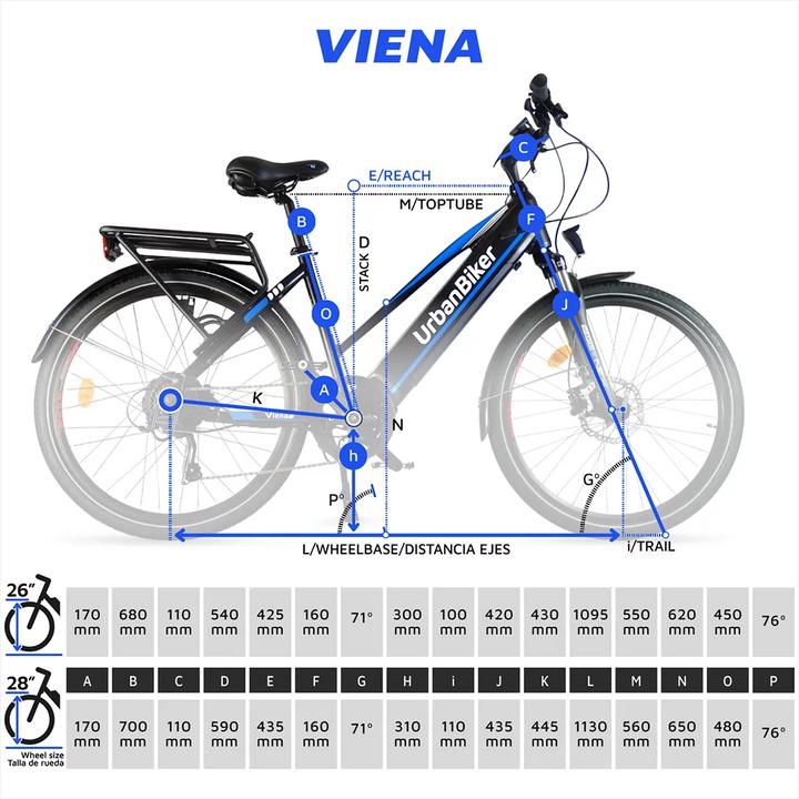 Image du produit Urbanbiker Viena (45 cm)