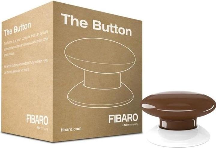 Image du produit Fibaro The Button marron