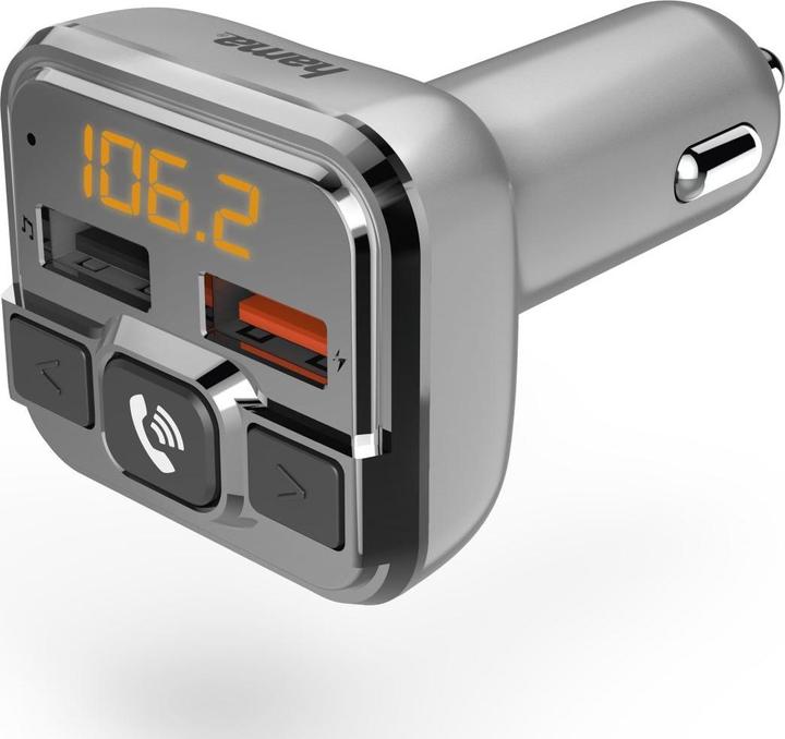 Hama FM transmitter with Bluetooth® and hands-free function