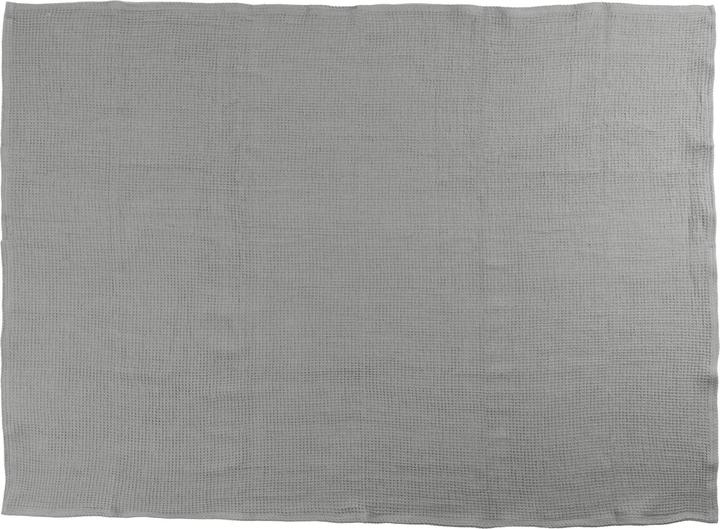 Actual product image Cocon Cotton blanket 150 x 200 cm, grey (150 x 200 cm)
