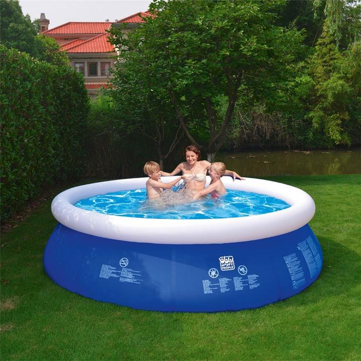 Produktbild Happy People Quick-Up-Pool 2074,0 l blau 240,0 x 63,0 cm