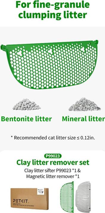 Etichetta energetica Petkit Magnetic Clay Cat Litter Remover Set