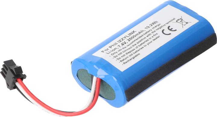 Produktbild XCell Akku passend für Philips IZZYLINK, Li-Ion, 7,4V, 2600mAh, 19,2Wh (Ersatzfernbedienung)