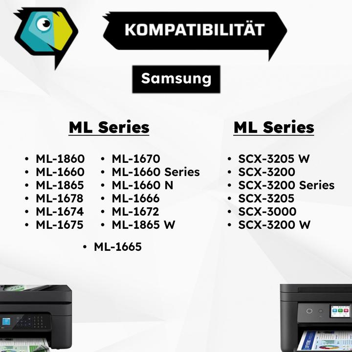 Produktbild Inkadoo Kompatibel Toner für Samsung SCX-3200 W (BK)