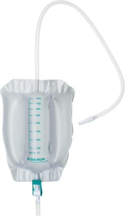 Produktbild B.Braun Urimed Tribag Plus 500ml 20cm steril Ablassventil (10 Stk)