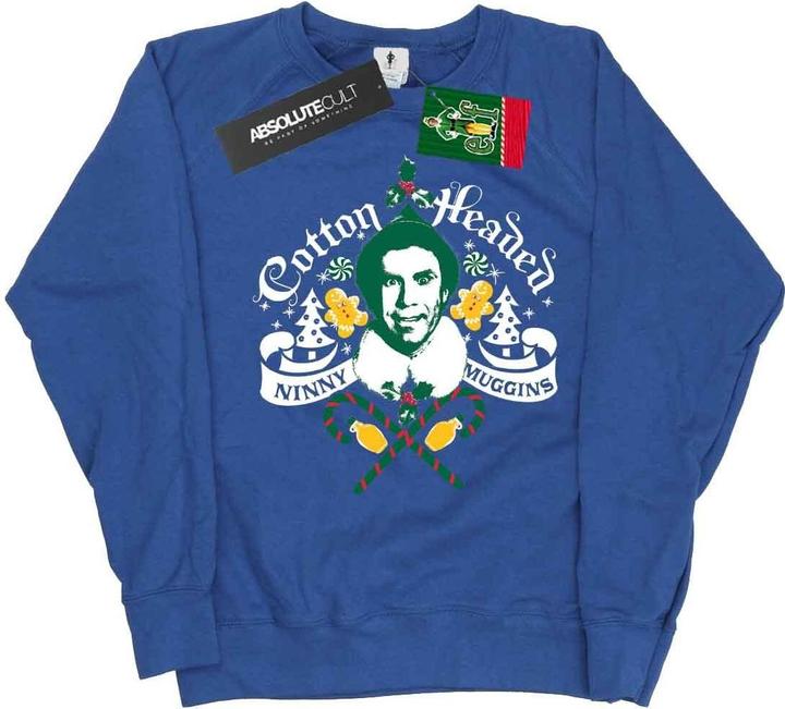 Elf Cotton Headed Ninny Muggins Sweatshirt (XXL)