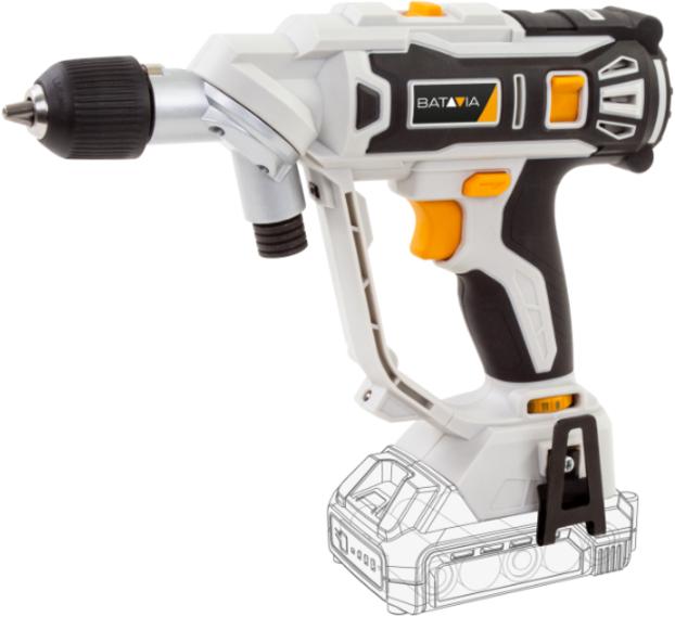 Produktbild Batavia Maxxpack 18V Twin Drill set (mit 2Ah Akku und Ladegerät) (Akkubetrieb)