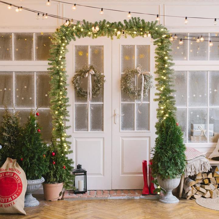 Produktbild Juskys Weihnachtsgirlande 10m