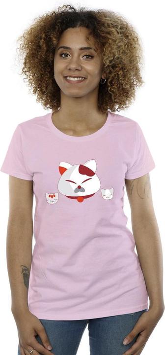 Actual product image Disney Womens/Ladies Big Hero 6 Baymax Kitten Heads Cotton T-Shirt (L)