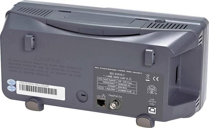 Actual product image Metrix DOX2025B Digital Oscilloscope 20MHz 2-Channel 50 GSa/s 32 kpts 8 Bit Digital Memory (DSO) 1pc. (CAT II 300V)