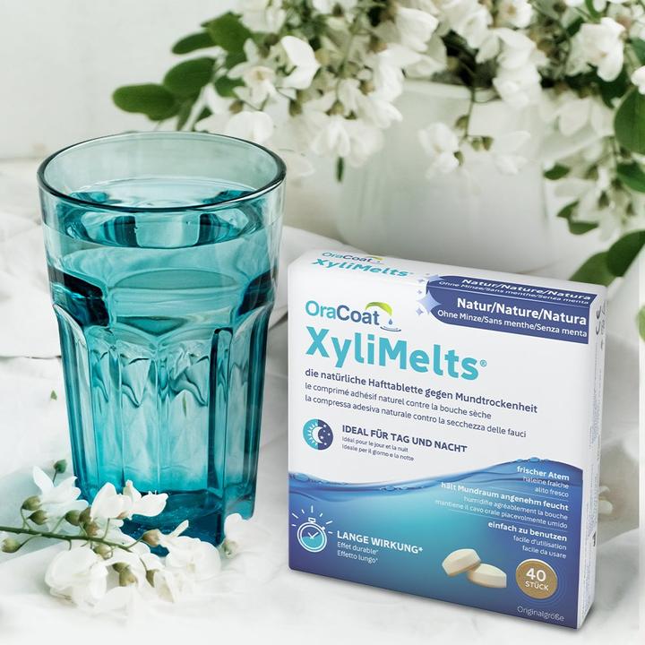Produktbild Oscimed Sa Hafttabletten gegen Mundtrockenheit Nature ohne Minze (40 x, 186 ml, 50 g)