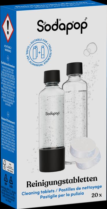 Actual product image Sodapop Reinigungs Tabs