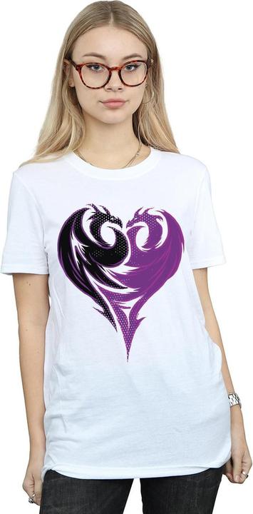 Immagine prodotto Disney The Descendants Dragon Heart Maglietta Ampia Donna (L)