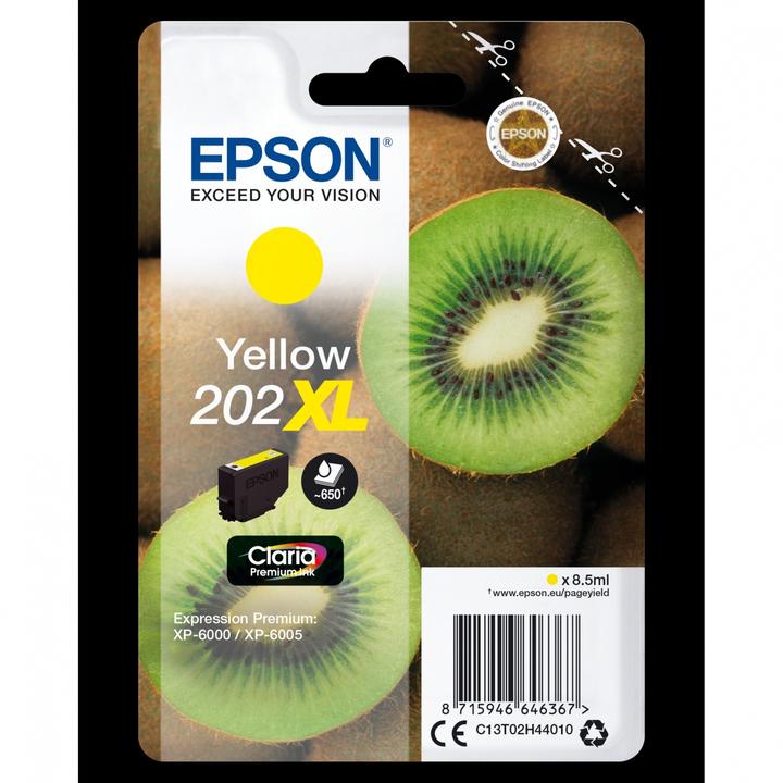 Actual product image Epson 202XL Claria Premium (Y)