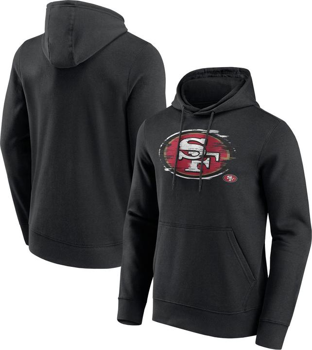 Actual product image Fanatics San Francisco 49ers Worn Graphic Hoodie 2XL (XXL)