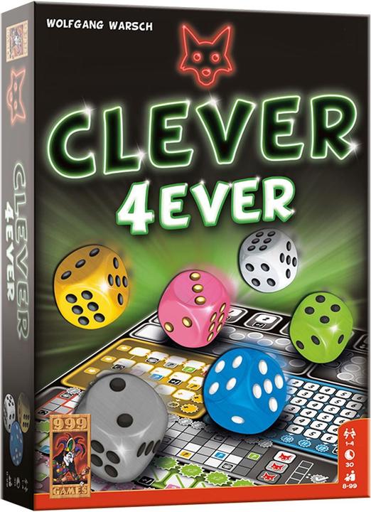 Actual product image 999Games Clever 4Ever dice game