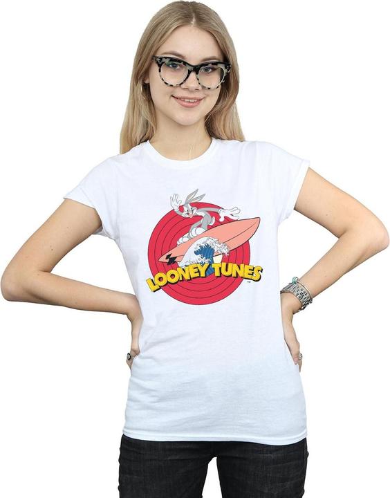 Image du produit Looney Tunes - T-shirt BUGS BUNNY SURFING - Femme (S)