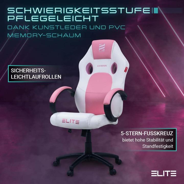 Image du produit Elite MG100 Exodus, blanc/rose