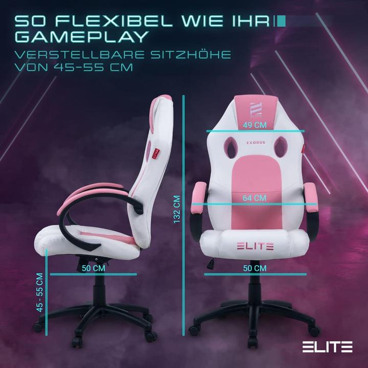 Image du produit Elite MG100 Exodus, blanc/rose