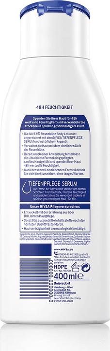 Image du produit NIVEA Body Lotio Rosenblue Pfle Fl 400ml (Lotion pour le corps, 400 ml)