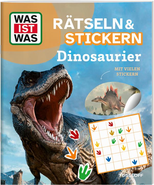 Actual product image Tessloff WAS IST WAS Rätseln und Stickern: Dinosaurier