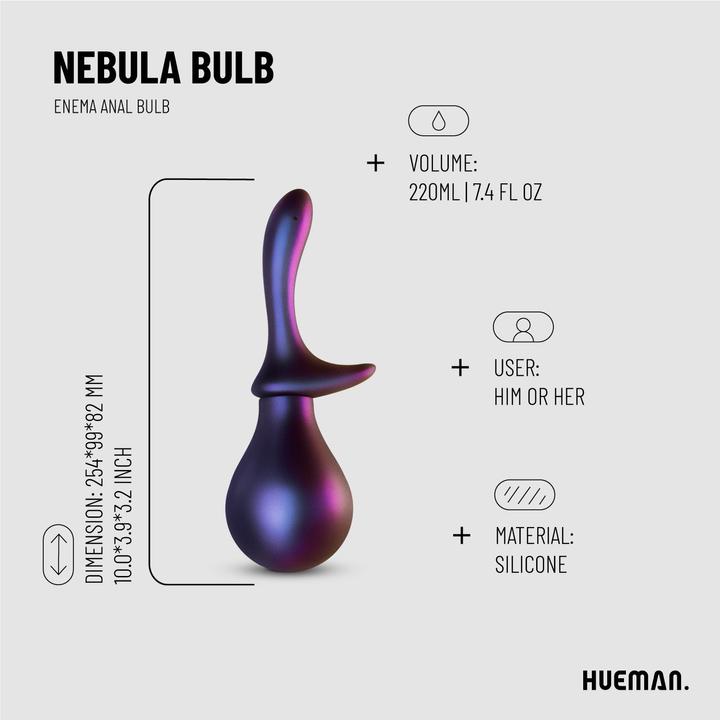 Immagine prodotto Hueman Doccia anale a lampadina Nebula