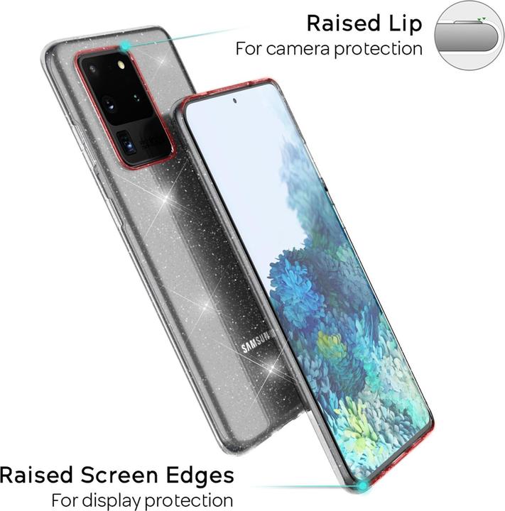 Actual product image Nalia Glitter Case (Samsung Galaxy S20 Ultra)
