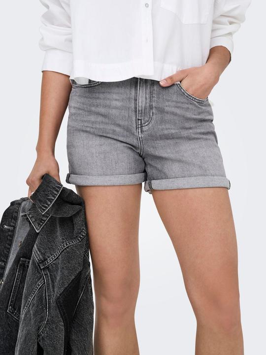 Produktbild Only ONLJOSEPHINE Hohe Taille Normal geschnitten Jeans-Shorts Jeans-Shorts (M)