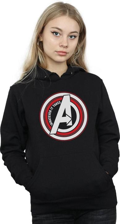Immagine prodotto Avengers Endgame Whatever It Takes Symbol Felpa con Cappuccio Donna (S)