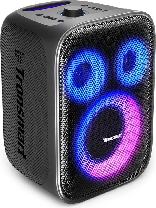 Actual product image Tronsmart Wireless Bluetooth Speaker Halo 200 with microphone (black) (18 h, Battery operated)